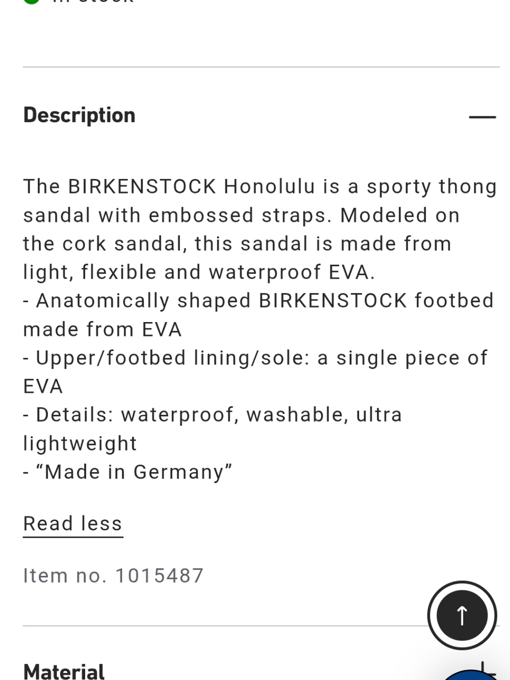 Birkenstock Black Honolulu Flip Sandal - Picture 6 of 6